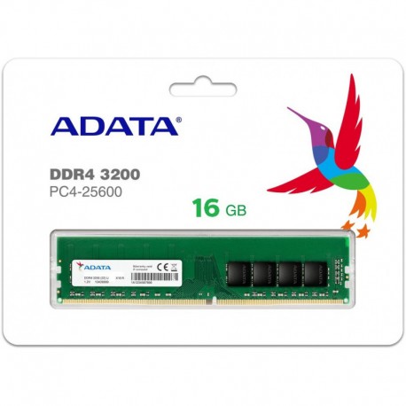 Barrette mémoire ADATA SO-DIMM 16GB DDR4-3200 MHz - PC Portable  (AD4S320016G22) prix Maroc