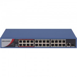 switch hikvision 24 ports non administrable fast ethernet 10100 poe ds-3e0326p-e-m-b