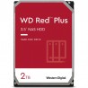 Disque dur interne 3.5" Western Digital Red Plus - 2To - pour NAS (WD20EFZX)