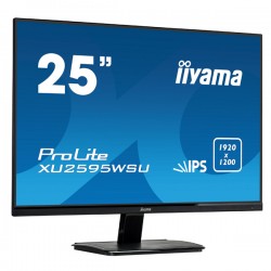 monitor iiyama 25 pouces fhd ips, vga hdmi d xu2595wsu-b1