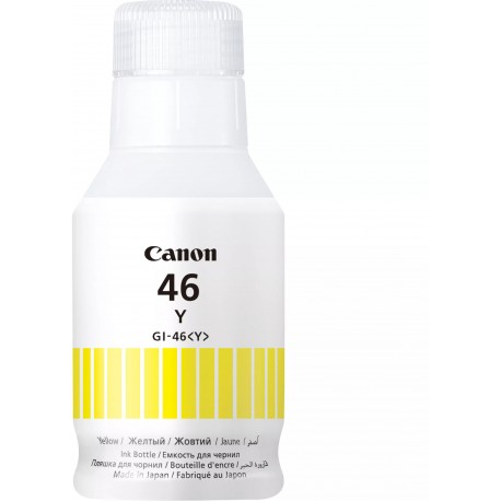 bouteille canon gi-46y jaune dencre origine 4429c001aa