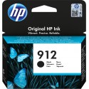 Cartouche HP 912 Noir d'encre origine (3YL80AE)