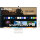 écran 32" uhd samsung avec expérience smart tv et design fin emblématique ls32bm801umxzn