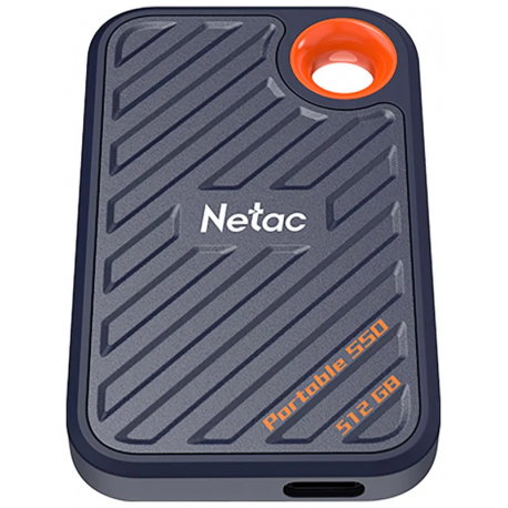 disque dur 512go externe ssd netac zx20 type-c 3.2 gen nt01zx20-512g-32bl