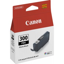 Canon PFI-300PBK Noir photo d'origine (4193C001AA)