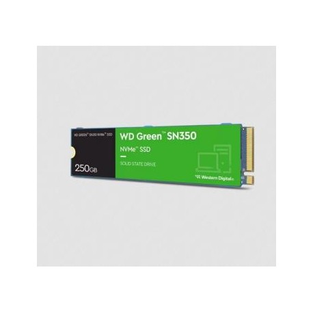disque dur interne 250 gb sud western digital nvme wd green sn350 wdS250g2g0c