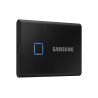 Disque dur Samsung Portable SSD T7 Touch 2To Noir avec cryptage des données USB 3.2 Gen 2 (MU-PC2T0K