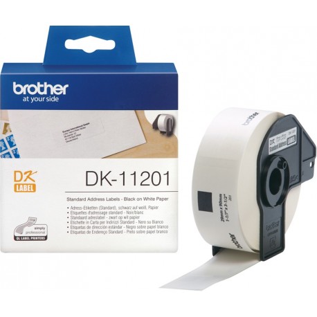 Étiquettes Brother DK11201 d'adressage standard 29x90 mm (DK11201)