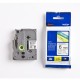 cassette a ruban brother tze-211 noir sur blanc tze-211