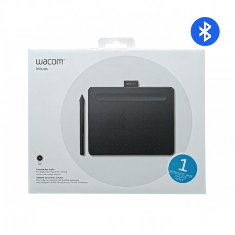 Tablette Graphique Wacom Intuos S Bluetooth - Noir 