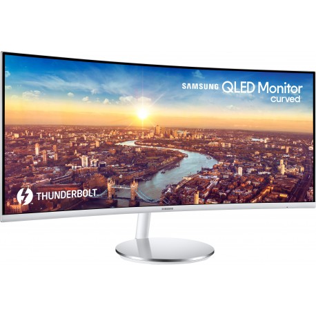 Écran Samsung incurvé 34" WQHD 100 Hz - Format 219 - Courbure 1500R (LC34J791WTRXEN)