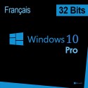 Microsoft Windows 10 Pro 32 bits (français) DSP OEI - Licence OEM