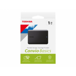 Disque dur externe 2 TB Toshiba Canvio Basics 2.5" USB 3.0 Noir (4260557510025)