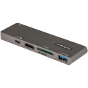 Adaptateur StarTech Multiport USB-C vers USB 3.2, HDMI 4K, Lecture SD & MicroSD (DKT30CMHSDPD)
