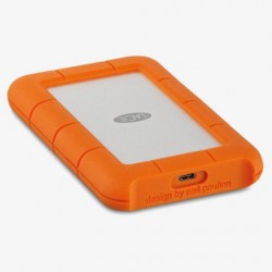 disque dur lacie externe 4 to rugged antichoc 2.5” usb-c stfr4000800
