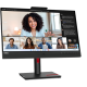 écran lenovo 23,8'' full hd thinkvision t24mv-30 avec webcam 63d7uat3eu