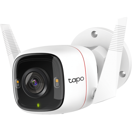 caméra de vidéosurveillance wifi tp-link pour l extérieur (tapoc320ws)