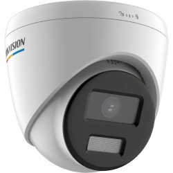 Caméra de surveillance ip hikvision colorvu fixed turret 5 mp (ds-2cd1357g0-l-mena)