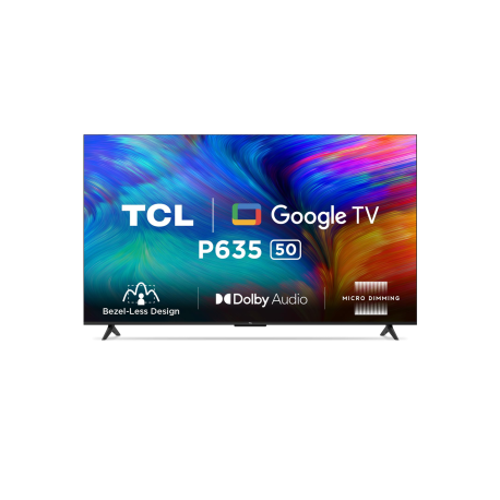 tv tcl led 50p uhd smart android 11 officielle (50p635)