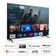 tv tcl led 50p uhd smart android 11 officielle (50p635)