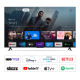 tv tcl led 50p uhd smart android 11 officielle (50p635)