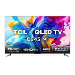 tv tcl qled 50p uhd smart android 11 officielle (50c645)