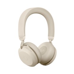 jabra evolve2 75 uc beige stereo avec dongle usb-c 27599-989-898