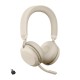 Jabra Evolve2 75 UC beige stéréo avec dongle USB-C