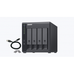 QNAP TR-004 Boîtier de disques de stockage Boîtier disque dur/SSD (TR-004)