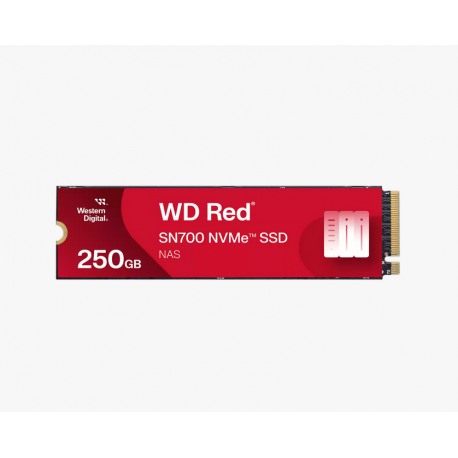 Disque dur 250Go SSD interne NVMe Westerne Digital Red SN700 (WDS250G1R0C)