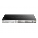 Switch D-Link 30 ports Gigabit Ethernet 10G L3 Lite Géré (DGS-3130-30S)