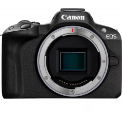 appareil photo hybride canon eos r50 objectif rf s 18-45mm f4.5-6.3 is stm (5811c013aa)