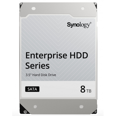 Disque dur 12To SATA 3,5" Synology HAT5300 Série Enterprise pour NAS (HAT5300-12T)