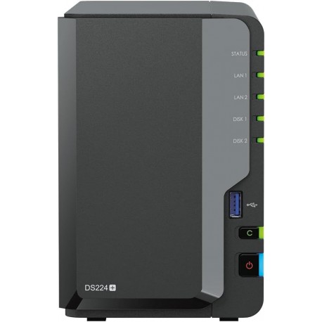 serveur nas 2 baies synology diskstation ds224+