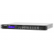 QNAP QGD-1602P Géré L2 2.5G Ethernet (100/1000/2500) Connexion Ethernet, supportant l'alimentation via ce port (PoE) Noir, Gris 