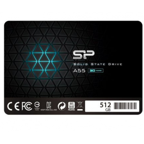 Disque dur interne SSD SILICON POWER ACE A55 512 GB 2,5" SATA SP512GBSS3A55S25 prix Maroc