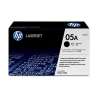 toner hp 05a noir laserjet d'origine ce505a