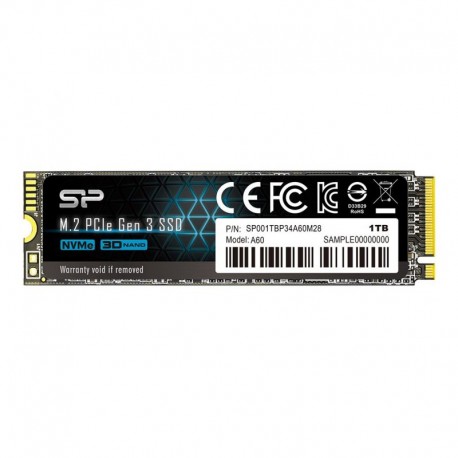 disque dur ssd silicon power m.2 1tb pcie nvme a60 2280 sp001tbp34a60m28 prix Maroc