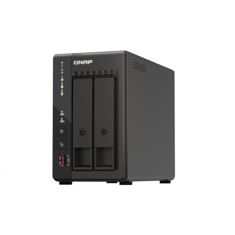 QNAP TS-253E NAS Tower Ethernet/LAN Noir J6412 (TS-253E-8G)