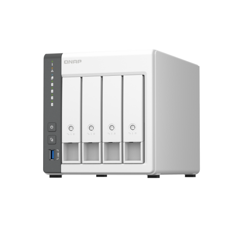 qnap ts-264 nas tower ethernet/lan noir, or n5095 (ts-264-8g) 