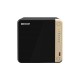 qnap ts-464 nas tower ethernet/lan noir n5095 (ts-464-8g) 