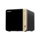 qnap ts-464 nas tower ethernet/lan noir n5095 (ts-464-8g) 