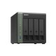 qnap nas tower noir alpine (ts-431x3-4g) 