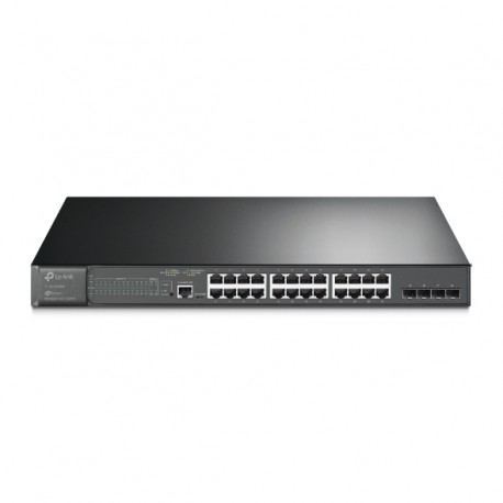 switch jetstream administrable 28 ports gigabit l2 (tl-sg3428mp) 