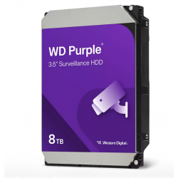 disque dur interne 3.5 western digital purple 8 to pour la vidéosurveillance (wd85purz) 