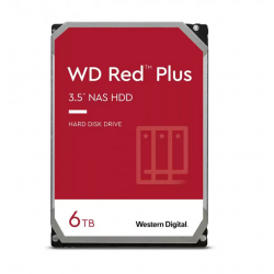 Western Digital Red Plus disque dur 6 To 5400 tr/min 256 Mo 3.5" Série ATA III (WD60EFPX)