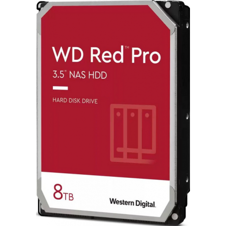 western digital 8 tb red pro 3.5 sata iii (wd8003ffbx)