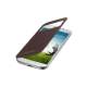 Samsung flip cover view pour S4 BLEU ROYAL