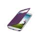 Samsung flip cover view pour S4 MARRON