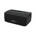 Station d’accueil StarTech à Baie Unique USB 3.0 pour SSD/HDD SATA 2,5″/3,5″ (SATDOCKU3S)